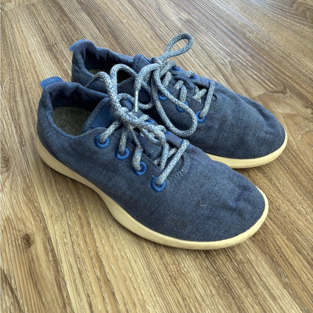 Allbirds Blue Wool Runners